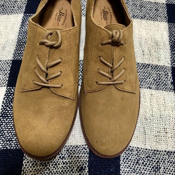 New without tag nice suede shoes by Bass size 8.5 medium - Picture 1 of 4